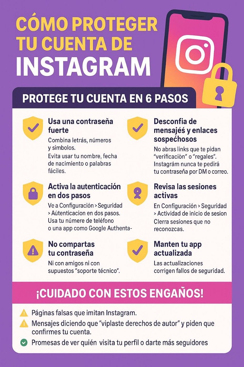 Como proteger tu instagram