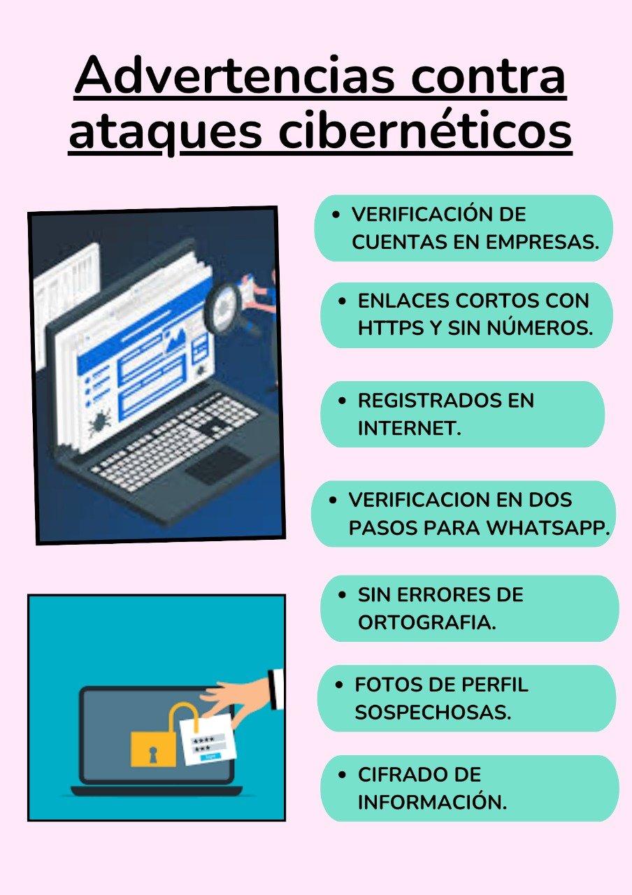 Advertencias contra ataques