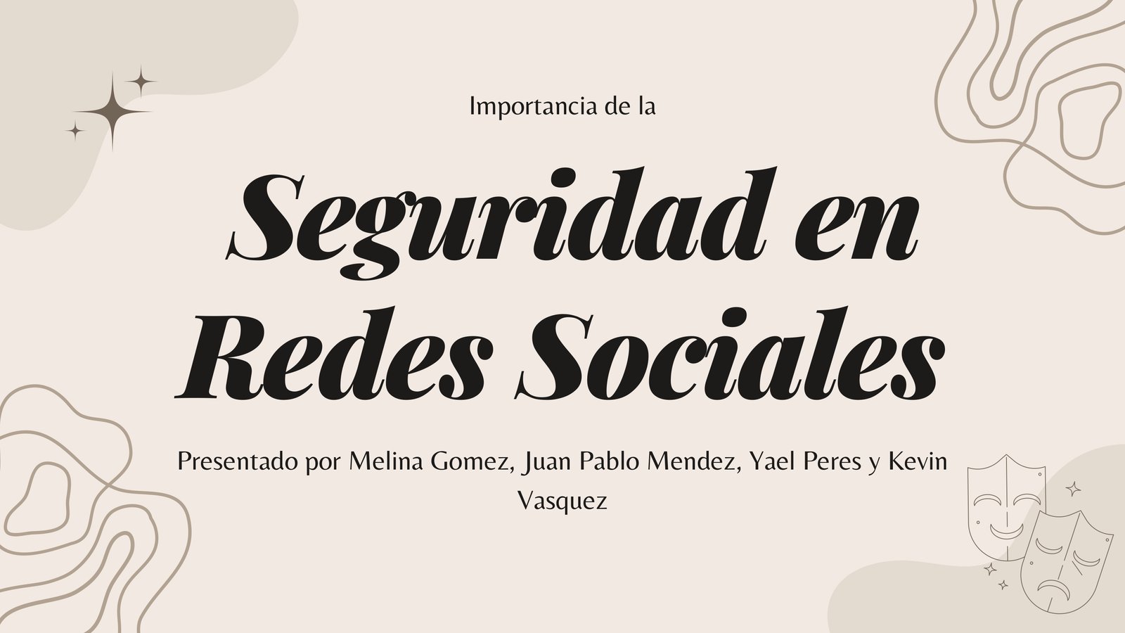 Seguridad en Redes Sociales