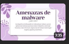 Amenazas de Malware